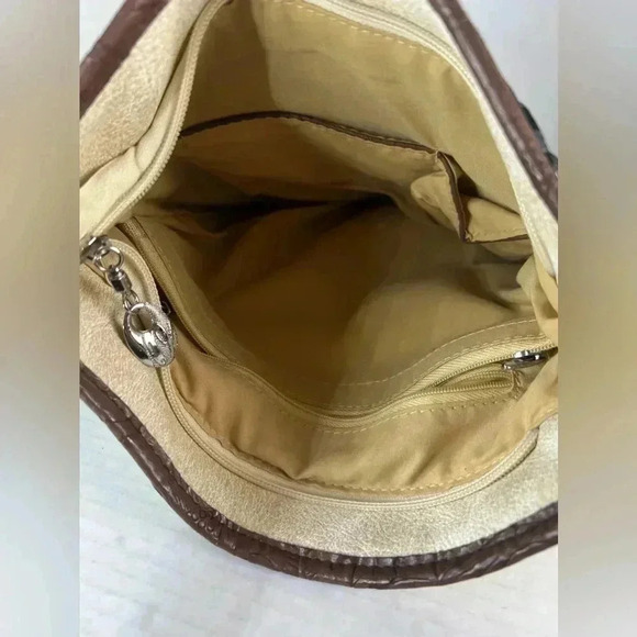 Cross Rhinestone Western Leather Crossbody Bag-Y2K Era - Picture 6 of 7